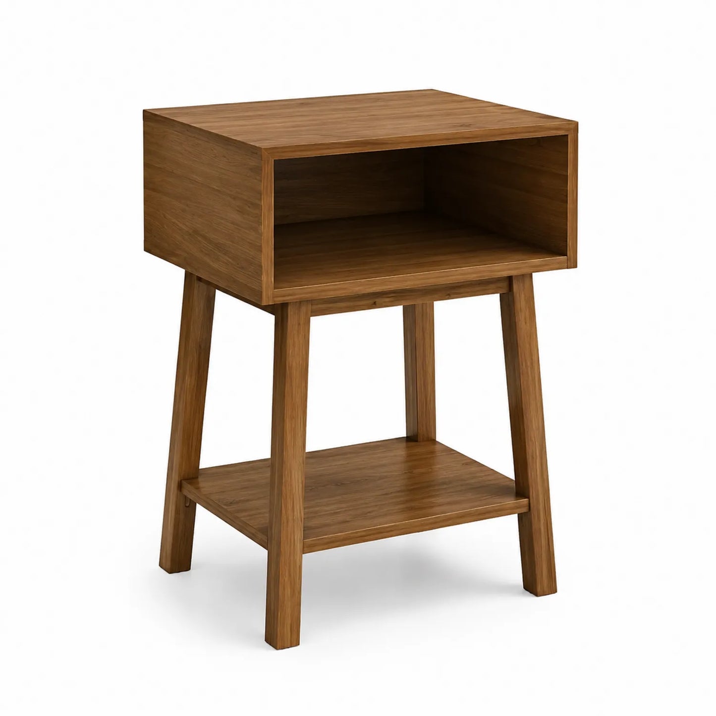Nachttisch aus Bambus 60x45x35 cm Braun