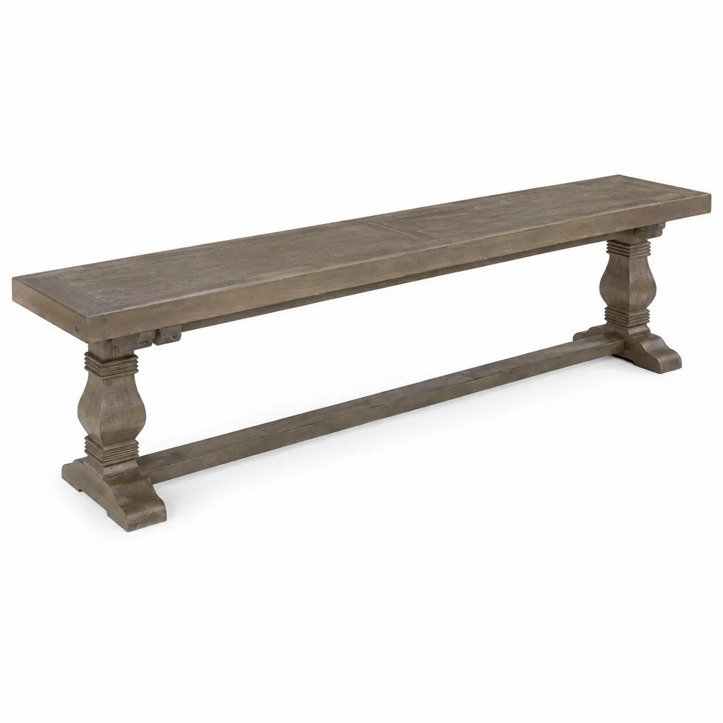 Holzbank Rechteckig 180x40x45 cm Eichenholz